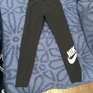 Nike cotton black leggings